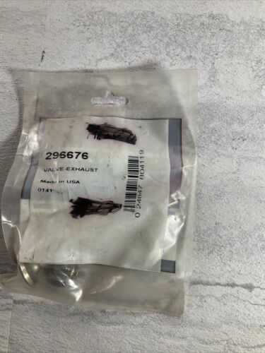 Genuine OEM Briggs & Stratton VALVE-EXHAUST 296676 (6922742137015)